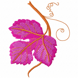 Leaves Embroidery Design 11 Leaves Embroidery Design 11